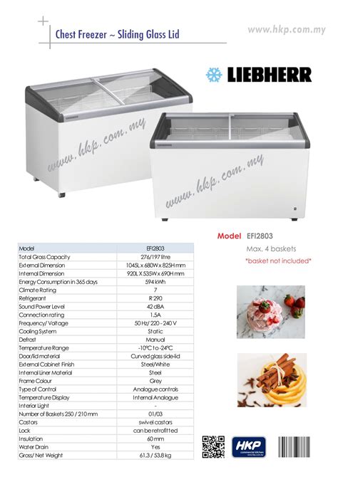 Chest Freezer/Ice Cream Freezer | HKP Cold Room & Refrigeration Engineering