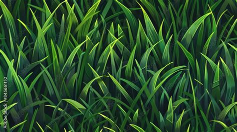 Seamless grass texture, 2d game grass texture, cartoon seamless grass ...