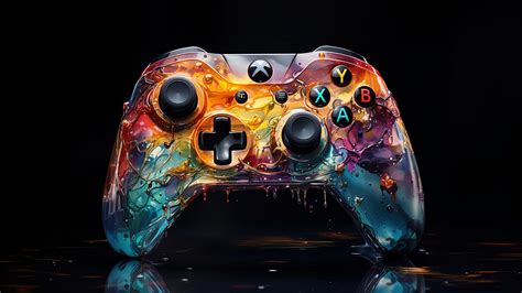 Xbox Controller Art 4K #831m Wallpaper PC Desktop