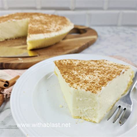 Milk Tart (South-African Melk Tert) | With A Blast