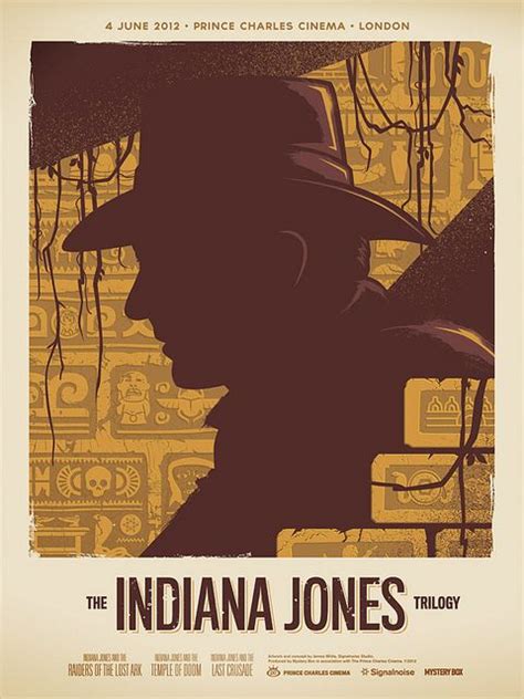 INDIANA JONES TRILOGY poster | Indiana jones, Movie posters design ...