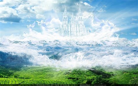 Castle in the Sky Wallpapers - Top Free Castle in the Sky Backgrounds ...