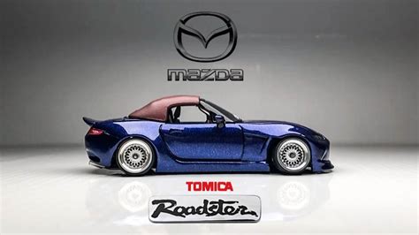 Mazda miata MX5 Roadster 4th gen, Super Wide body kit and Clean Tomica ...