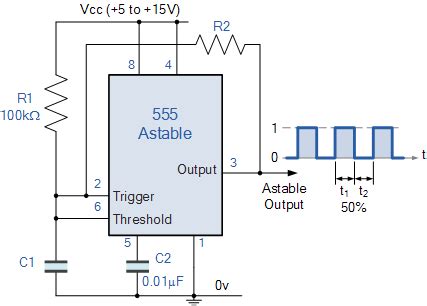 timer - Astable 555 frequency problem - Electrical Engineering Stack ...