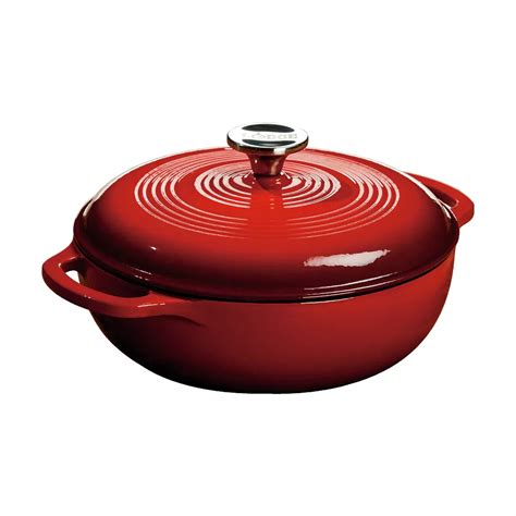 Lodge Enamel Dutch Oven, 3Qt, Red | The Home Depot Canada