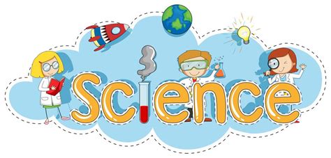 Font design for word science 418036 Vector Art at Vecteezy