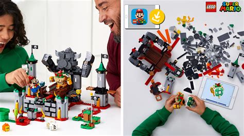 LEGO Instructions For Super Mario Bowser's Castle Boss, 40% OFF