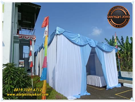 Sewa Tenda Warna Biru Pastel Daerah Jakarta Selatan