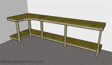 Garage Workbench Plans | MyOutdoorPlans | Free Woodworking Plans and ...