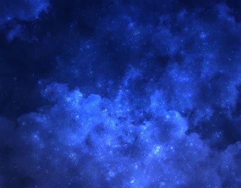 Blue Starry Night by Luminya on DeviantArt