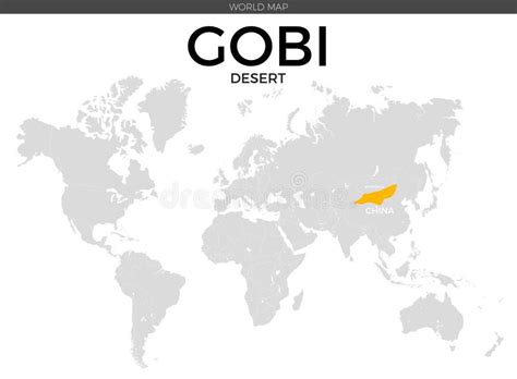 Gobi Desert In World Map