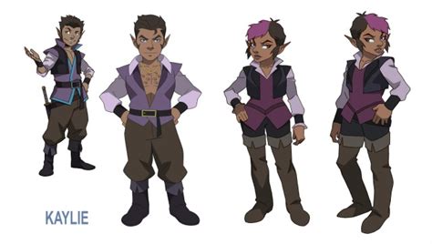 THE LEGEND OF VOX MACHINA | Scanlan and Kaylie Design By Phil Bourassa ...