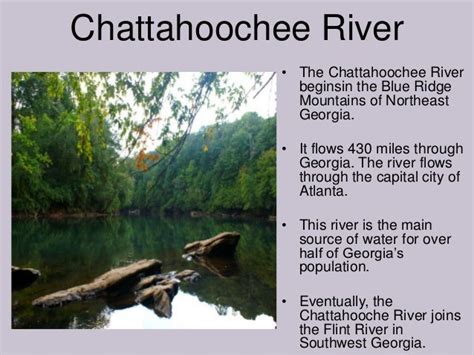 Chattahoochee River Facts For Kids | Kids Matttroy