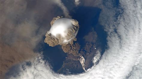 NASA Video Captures Volcano Eruption From Space | The Weather Channel