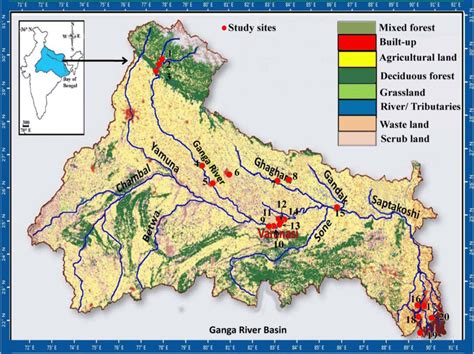 Ganges River Pollution Map