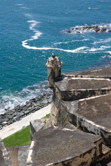 Fort El Morro - Puerto Rico Stock Image - Image of guerite, atlantic ...