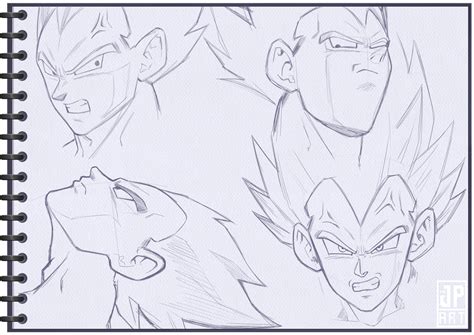 Vegeta Sketch by JokoPramonoArt on DeviantArt