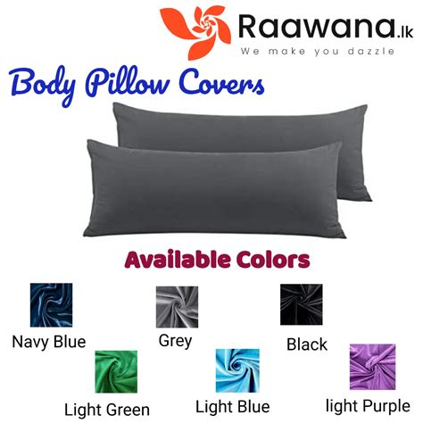 colored body pillow covers – Raawana