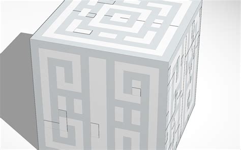 3D design MINECRAFT: Chiseled Quartz Block (oCd resource pack!) | Tinkercad