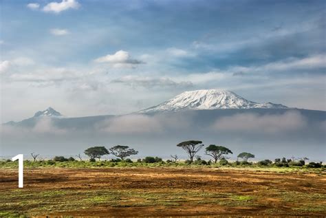 Top 10 Highest Mountains in Africa ⛰️