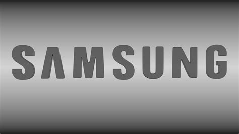 Samsung logo 3D model | CGTrader