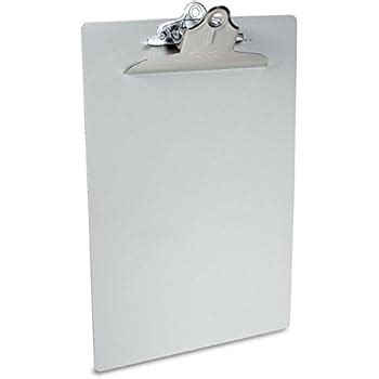 Amazon.com : Clipboard Dry Erase Surface Low Profile Clip Whiteboard ...