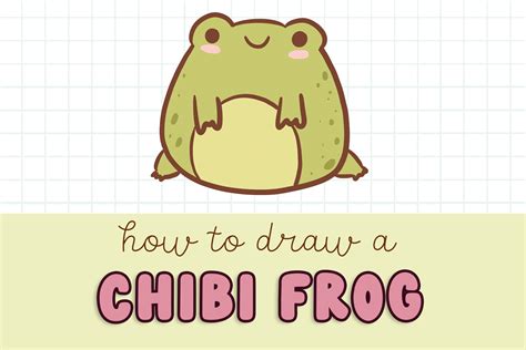 How to Draw a Cute Chibi Frog - Draw Cartoon Style!