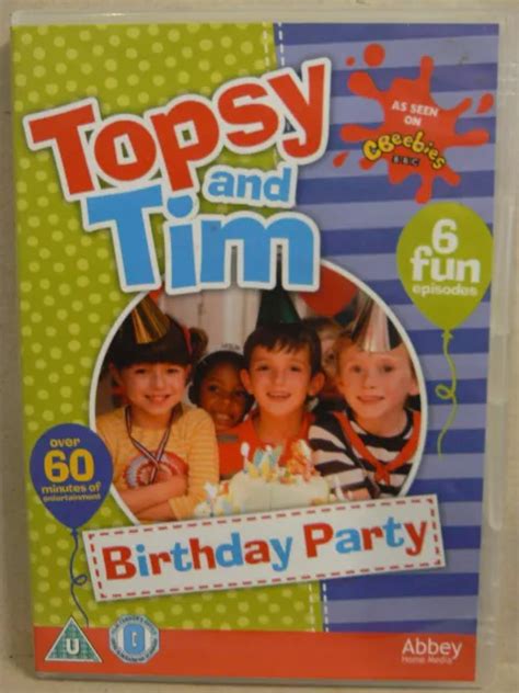 TOPSY & TIM - Birthday Party (UK DVD) £3.49 - PicClick UK