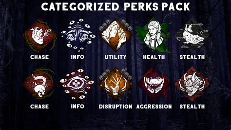 THE CATEGORIZED PERKS PACK v1.1 (Killer Perks + Hex Perks + A Binding ...