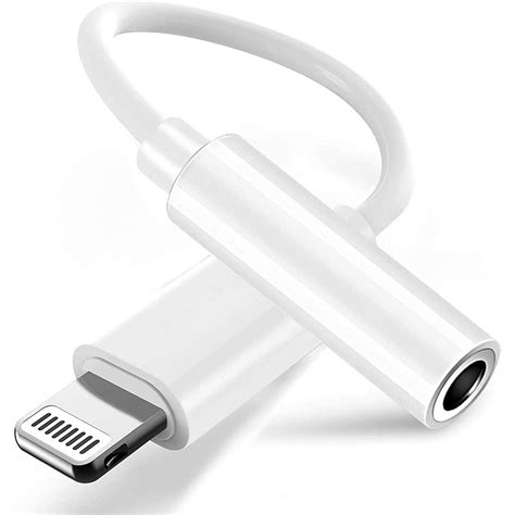 Lightning to 3.5mm Adapter, JSAUX [Apple MFi Certified] iPhone ...