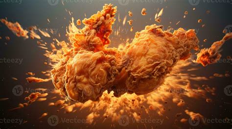 Delicious crispy fried chicken AI Generated 30353944 Stock Photo at ...