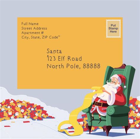 USPS Operation Santa in 2023 | Address stamp, Santa, All things christmas