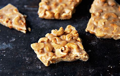 Salted Cashew Crunch Toffee