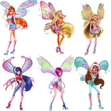 3d Transformation, Winx Club, I Win, Garlands