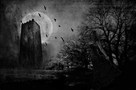 Dark Gothic HD Wallpaper: Enigmatic Nightscapes