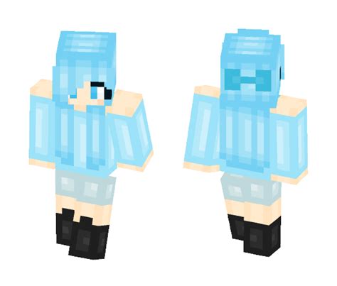 Download Cute blue girl skin Minecraft Skin for Free. SuperMinecraftSkins