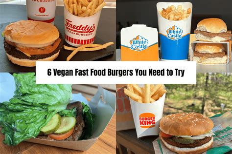 6 Vegan Fast Food Burgers You Need to Try (Updated 2024) – VeggL