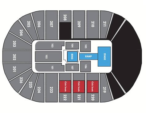 Resch Center Seating Chart | Cabinets Matttroy