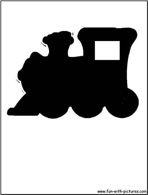 Train silhouette clip art