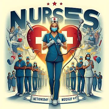 Nurses Week Design Background, Nurses Day Design, Nurses Day Background ...