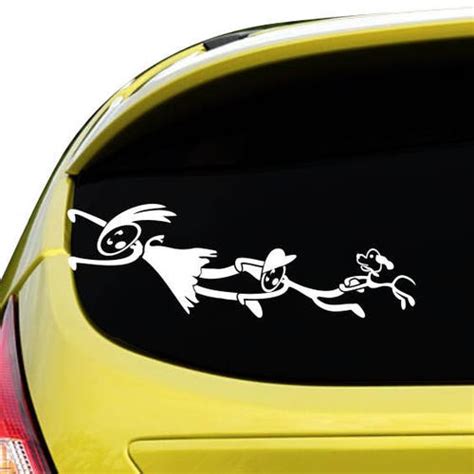 Funny Stick Figure Car Decal Stick Family Sticker Mom Dad - Etsy