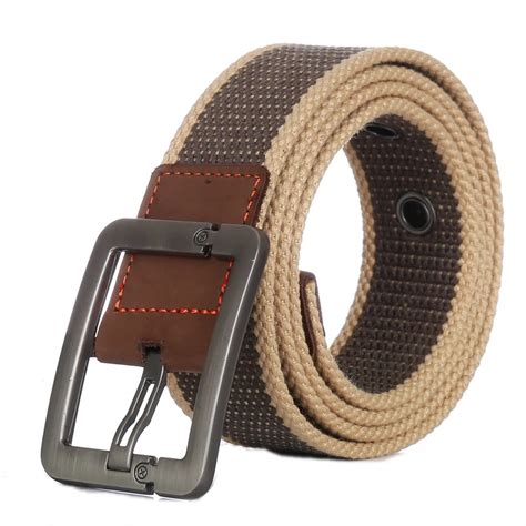 Canvas belt for men tactics woven belt canvas belts Casual pants Cool ...