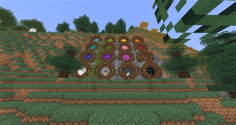 An automatic sheep farm I built : r/Minecraftbuilds