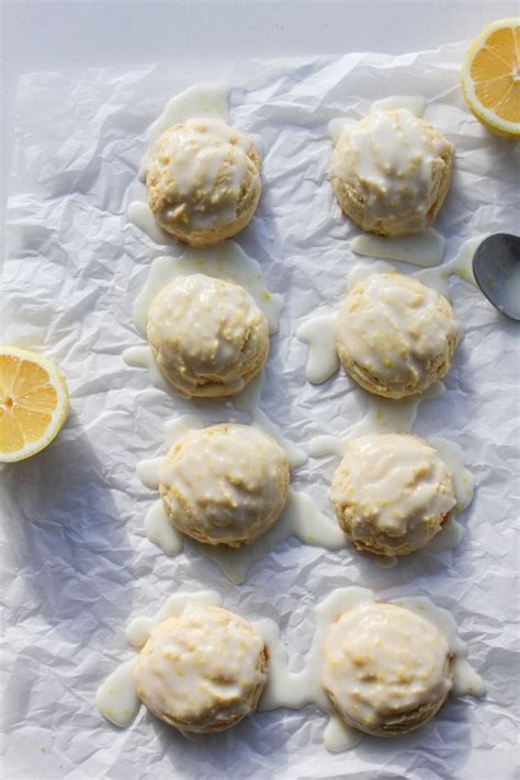 Glazed Lemon Cookies