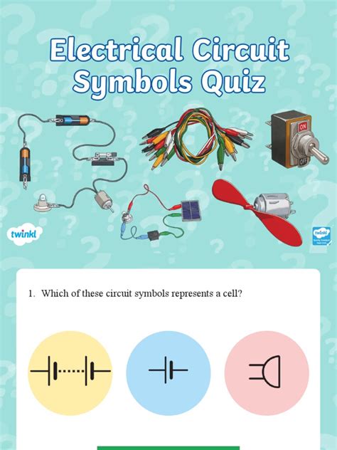 Electrical Circuit Symbols Powerpoint Quiz | PDF