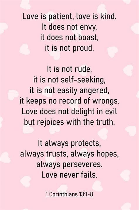 1 Corinthians 13 Bookmark 10 Free Pdf Printables Printablee