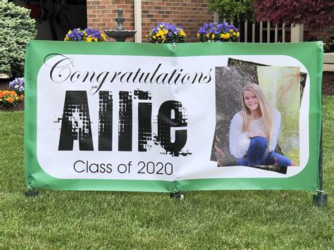 Personalized Graduation Photo Banner Heavyweight Vinyl - Designed ...