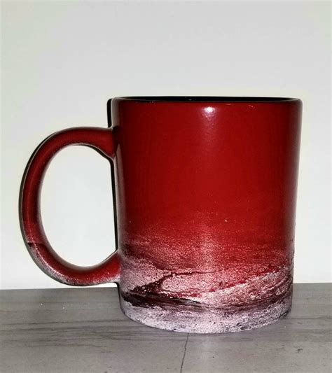 20 Oz Ceramic Mug/large Red Mug - Etsy | Mugs, Red mug, Ceramic mug