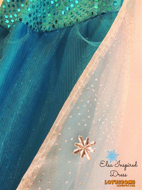 The Crafty World of LotusBomb: "Frozen" Inspired Elsa Dress