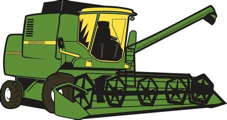 Combine Harvester Clipart at GetDrawings | Free download